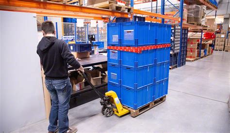 Material Handling Equipment In A Warehouse