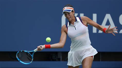 Red Hot Muguruza Opens With Easy Win Official Site Of The 2021 Us