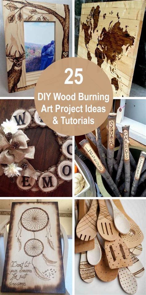 25 Diy Wood Burning Art Project Ideas And Tutorials Wood Art Projects