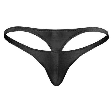 Buy Msemis Men S Pouch Sexy Thong G String T Back Micro Bikini Briefs Underwear Low Rise