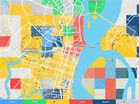 Guayaquil Neighborhood Map