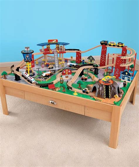 Kidkraft Airport Express Train And Table Set Zulily Train Table