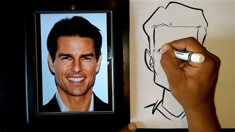 How To Draw A Caricature Using Easy Basic Shapes Vidoe