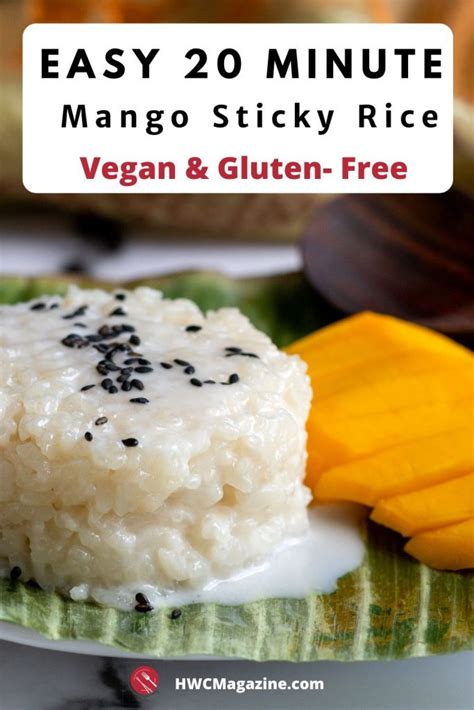 Easy Thai Sticky Rice Recipe Homemade In Rice Cooker