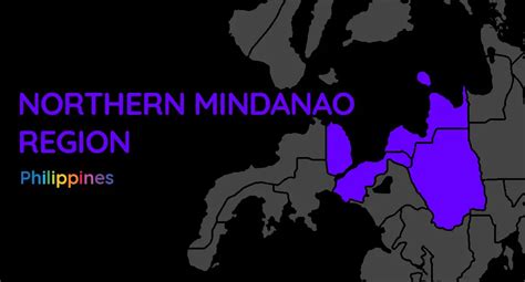 North Mindanao Map