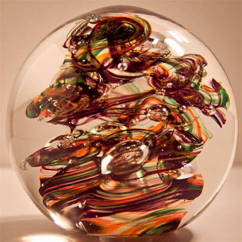 Solid Glass Sculpture R9 Glass Art By David Patterson Fine Art America