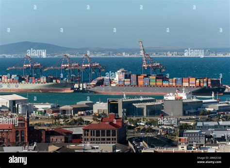 Cape Town South Africa Dec 2019 Container Ships In Port An Overview