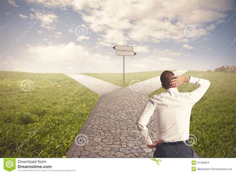 The right destination stock photo. Image of choose, career - 31409854