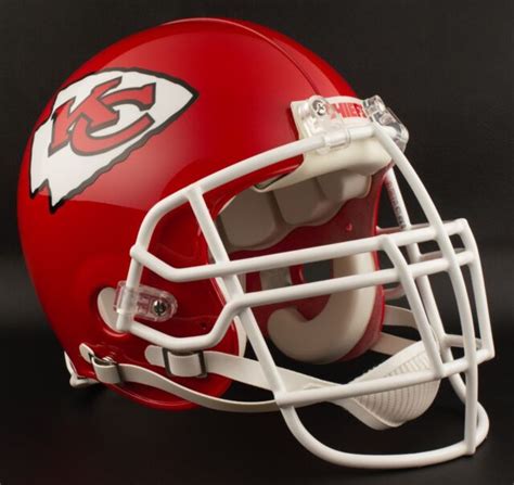 Kansas City Chiefs 1974 1999 Nfl Riddell Authentic Throwback Football