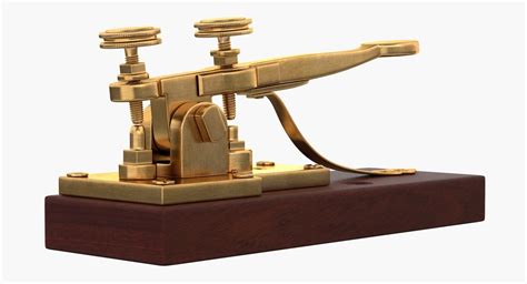 Antique Telegraph Key 3d模型 3d模型 19 3ds C4d Fbx Ma Obj Max Free3d