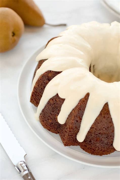 Pear Cardamom Cake With Maple Cream Cheese Icing Recipe Cardamom