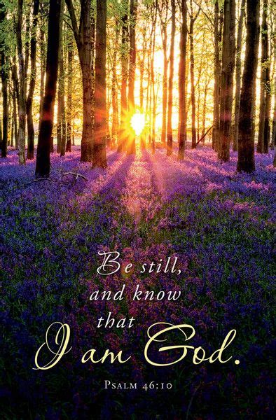 Church Bulletin 11 Inspirationalpraise Be Still And Know Pack Of