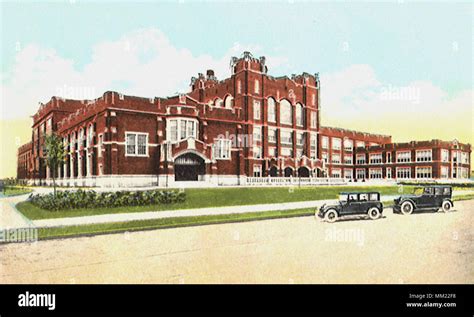 Libbey High School Toledo 1925 Stock Photo Alamy
