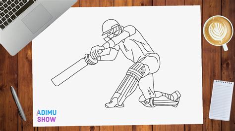 How To Draw A Cricket Player Encrypted Tbn0 Gstatic Com Images Q