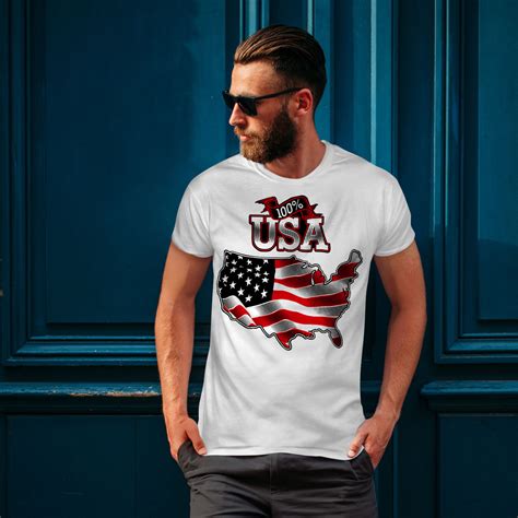 wellcoda american flag mens t shirt usa country graphic design printed tee ebay