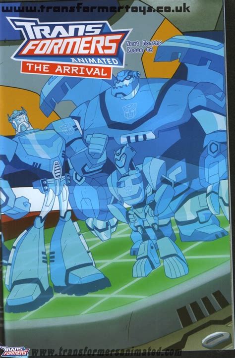 Transformers Animated Comic Idw Publishing Transformers Animated The Arrival The Arrival