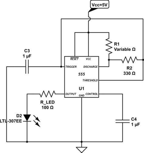 Pwm With 555 Timer Ic Electrical Engineering Stack Exchange