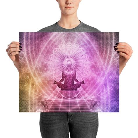 Cosmic Meditation Poster Meditation Magazine