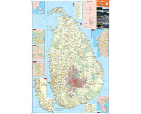 Large Detailed Tourist Map Of Sri Lanka Sri Lanka Asia Mapsland Maps Of My XXX Hot Girl
