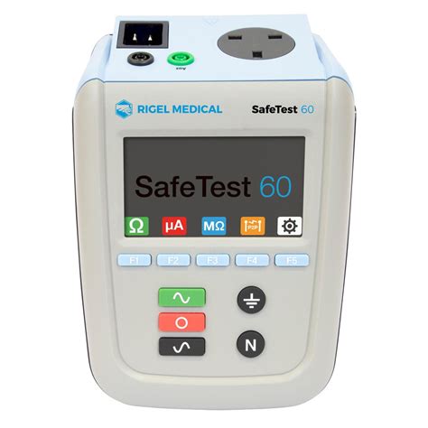 Control Tester Safetest 60 Rigel Medical Electrical Safety