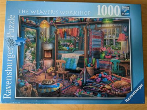 Ravensburger 14843 The Weavers Workshop 1000pc Jigsaw Puzzle