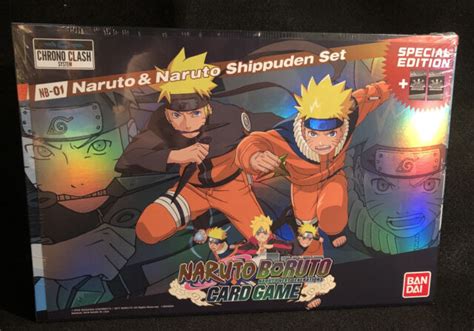Bandai Naruto Boruto Card Game Naruto And Naruto Shippuden Set Special