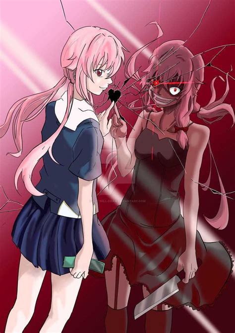 Review Anime Mirai Nikki Sebuah Kisah Cinta Penuh Darah Imajicomic