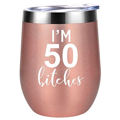 We did not find results for: I'm 50 - Coolife 12 oz Stainless Steel Wine Tumbler ...