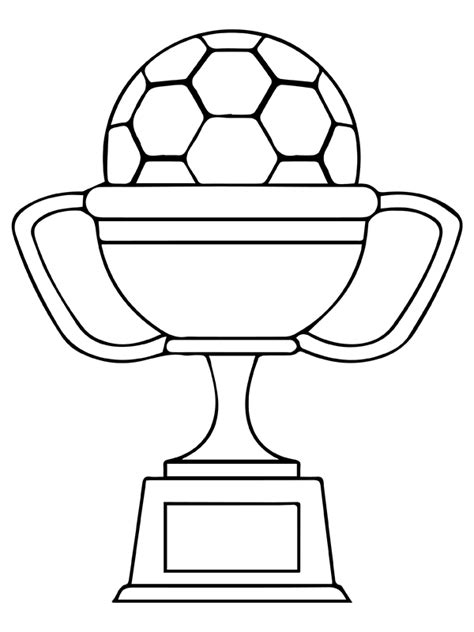 Coloring Pages Fifa World Cup Trophy Coloring Page Reverasite