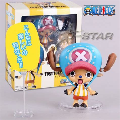 Free Shipping Cute 3 Nendoroid One Piece Anime Tony Tony Chopper Diy