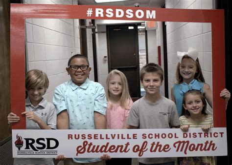 Rsd September Students Of The Month Russellville School District