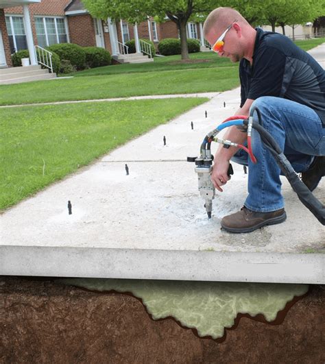 Poly Lifting Concrete Leveling Repairs Foundations And Patio Raising