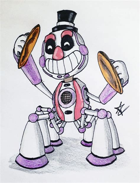 Music Man By Me Fnaf Drawings Fnaf Characters Cute Cartoon Drawings