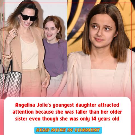 Angelina Jolie's youngest daughter attracted attention because she was
