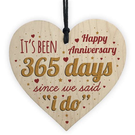 First wedding anniversary gifts for her. Happy Anniversary 1st Wedding Anniversary Heart Gift For Her