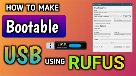 How To Create Bootable Usb Windows 10 Using Rufus Zb Tech 101 Youtube