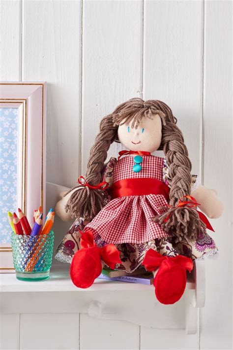 Easy Sew Rag Doll Free Craft Project Stitching Crafts Beautiful Magazine