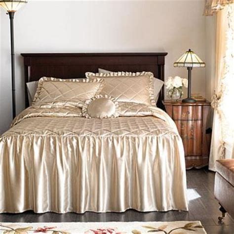 Sears has comforters that are stylish and cozy. Bedspreads on Whole Home Md Hilary Satin Bedspread And Sham Set Sears. | Furniture, Satin ...