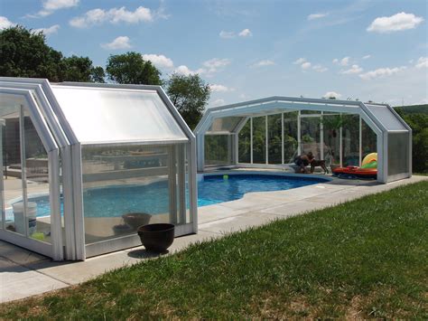 Maryland Swimming Pool Enclosure Manufactured By Roll A Coveramericas