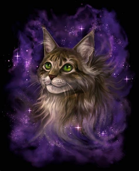 Cosmic Cat By Light Askha On Deviantart Cat Art Dreams Cat Cats