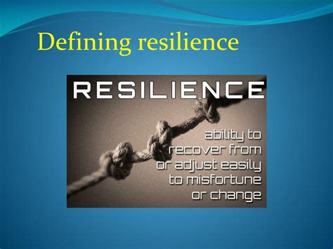 Ppt Resilience Powerpoint Presentation Free Download Id1986985