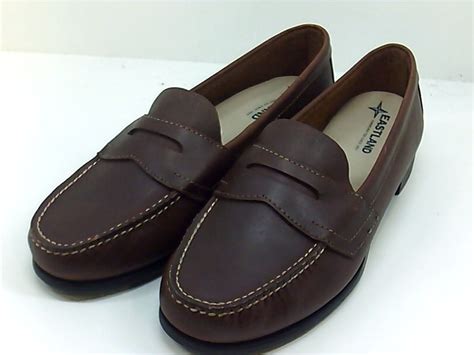 eastland womens classic ll leather closed toe loafers brown size 8 5 3sfo ebay