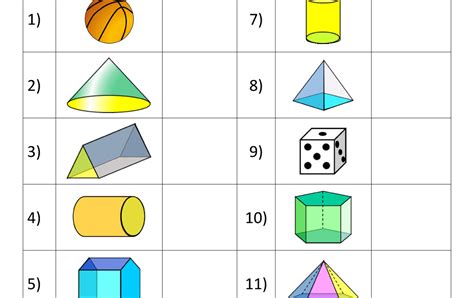 worksheet  shapes  grade   grade geometry worksheets