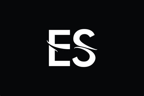 Es Monogram Logo Design By Vectorseller