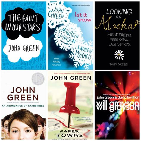 Author John Green The Fault In Our Stars Paper Towns An Abundance Of Katherines Will Grayson