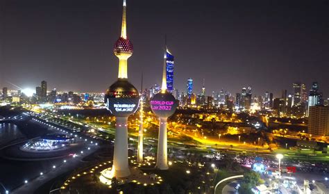 Kuwait Kuwait City Qatar World Cup Logo Unveiling