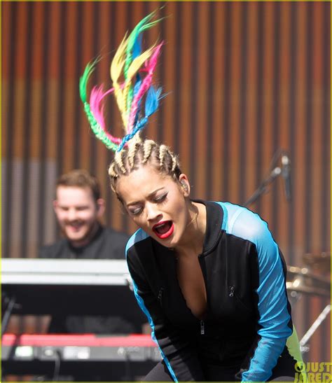 Rita Ora Calvin Harris Hit The Stage At Bbc Radio S Big Weekend