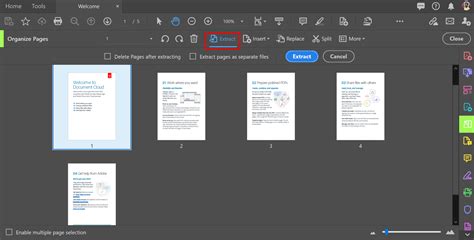 How to save ONE single page of a PDF document - Adobe Support Community - 11093566