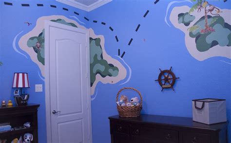 Haunted pirate ship (digital download). A pirate monkey themed baby room. | Home decor decals