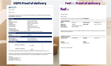 The Only Proof Of Delivery Template Youll Need Track Pod